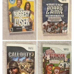 🐻Wii - 4 Video Games